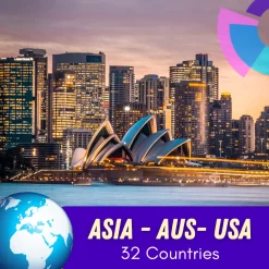 eSIM Go Inter Asia – Australia – USA