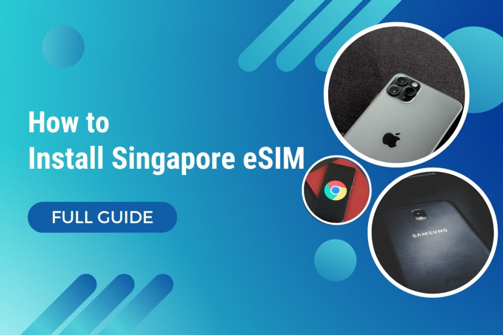 How to install Singapore eSIM