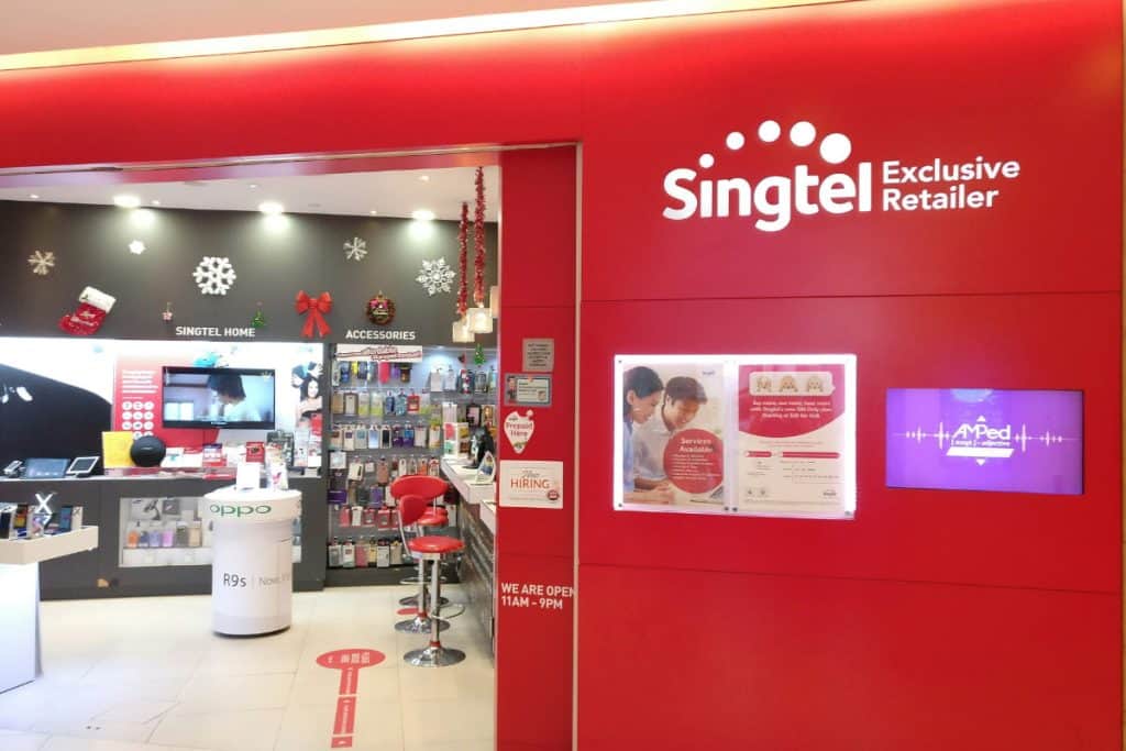 Singtel eSIM and SIM card retailer