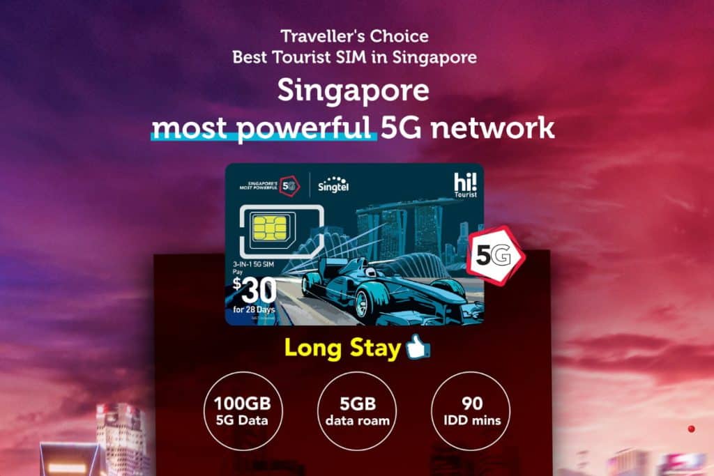 5G SIM Card is the most popular choice among tourists