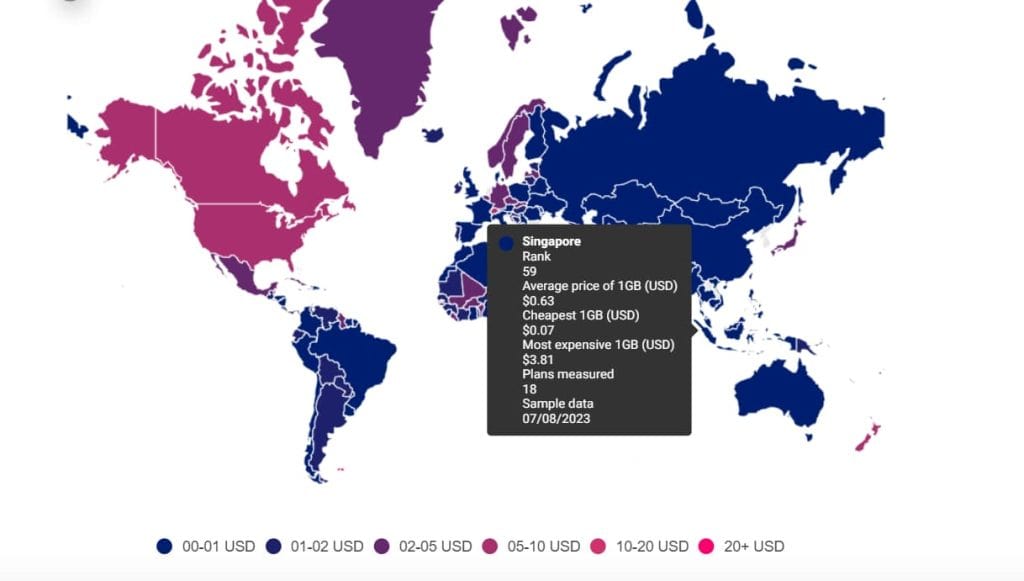 Singapore internet insights 2024