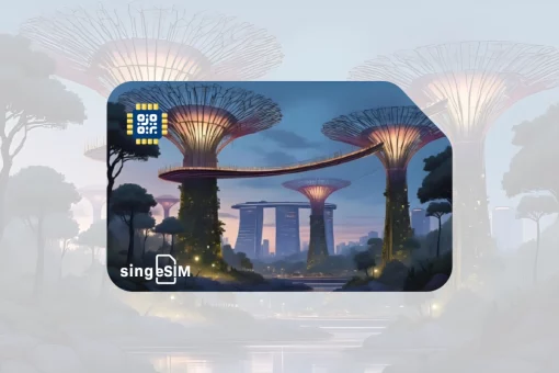 Simba eSIM - best network in Singapore